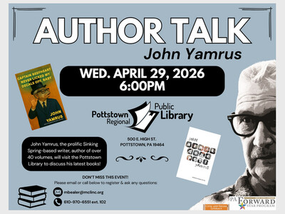 April Author Talk with John Yamrus