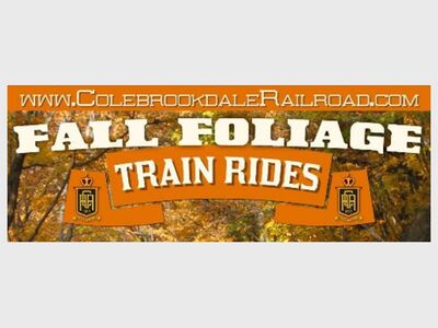 Fall Foliage Train Rides at 1:00 and 5:00