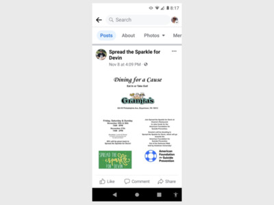 Spread the Sparkle for Devin