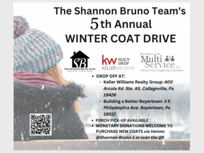The Shannon Bruno Team's 5th Annual Winter Coat Drive