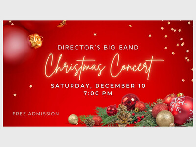 Directors Big Band Christmas Concert