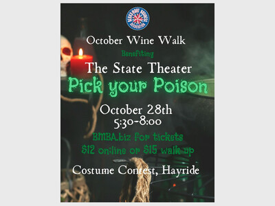 October Wine Walk: Pick Your Poison