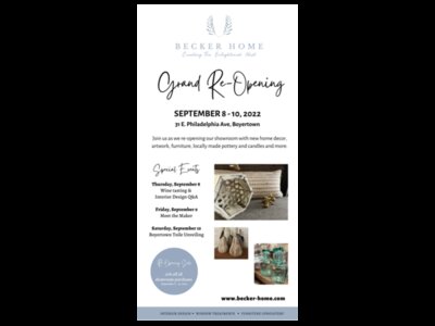 Becker Home Grand Re-Opening