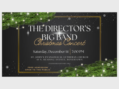 The Director's Big Band Christmas Concert