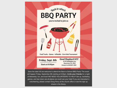 BACK TO SCHOOL BBQ PARTY