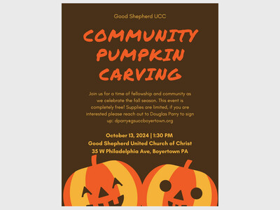 Community Pumpkin Carving