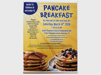 Pancake Breakfast - Benefits Kyle & Kai Pehlman